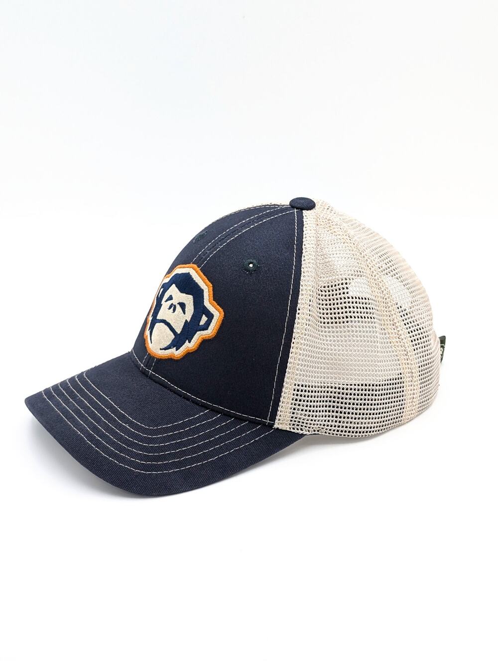 Howler Brothers El Mono Standard Hat OS Snapback Trucker Cap Monkey Navy Khaki